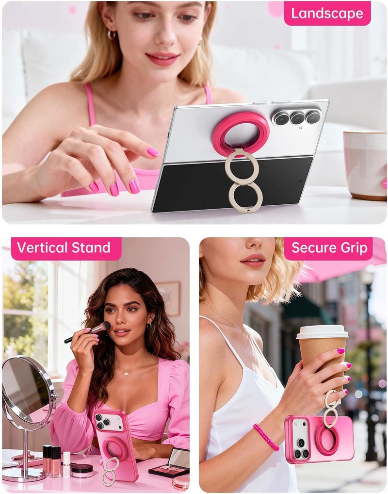 Syncwire for MagSafe Phone Grip, Valentine's Galentine's Day Birthday Gifts for Her Women Mom Girlfriend Best Friends Sister Wife Teen Girl Magnetic Phone Ring Holder Kickstand - Image 3